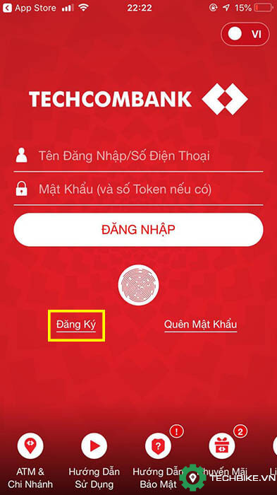 Cách Đăng Ký Và Đăng Nhập Vào Techcombank Mobile Banking (F@St Mobile) |  Techbike.Vn: Cộng Đồng Tài Xế Công Nghệ Viêt Nam