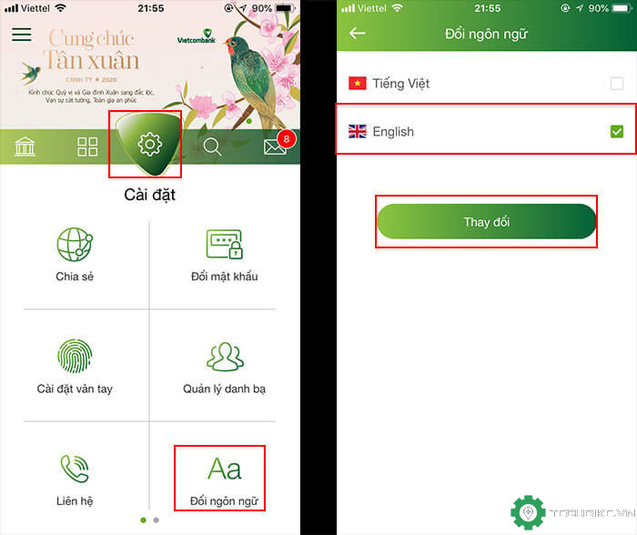 How to change language VCB-Mobile B_nking App to English.jpg