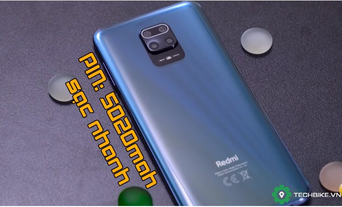 Pin của Redmi Note 9S có dung lượng khủng