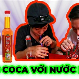 Thử thách uống coca với nước mắm || MS7 Vlog