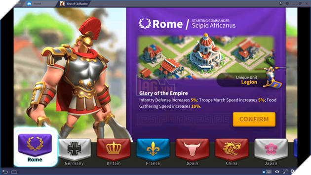 Rise of Kingdoms - Tổng hợp những nền văn minh mạnh nhất game mà bạn nên chọn 7